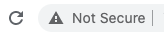 not secure website